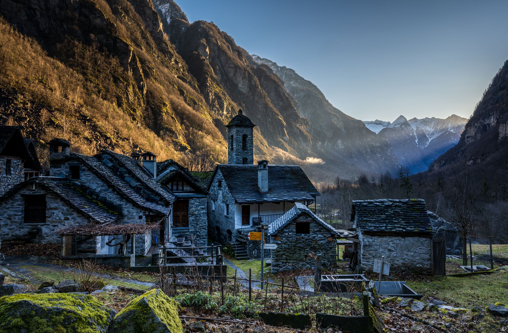 Cascata Di Foroglio, Switzerland