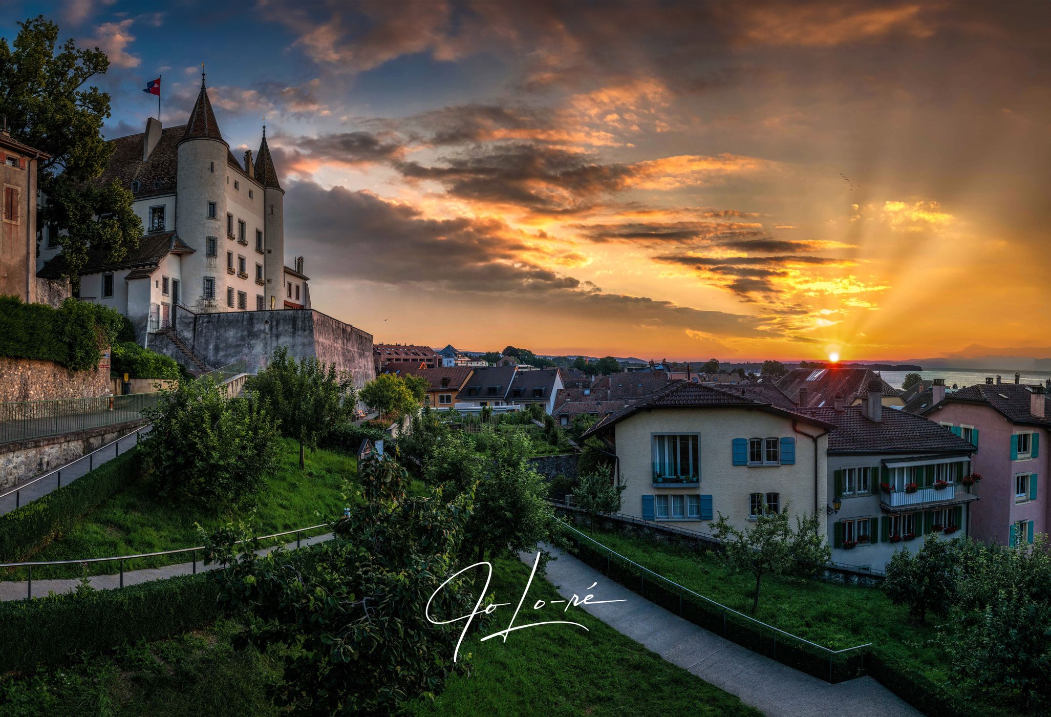Château (Castle) de Nyon, Switzerland, Switzerland