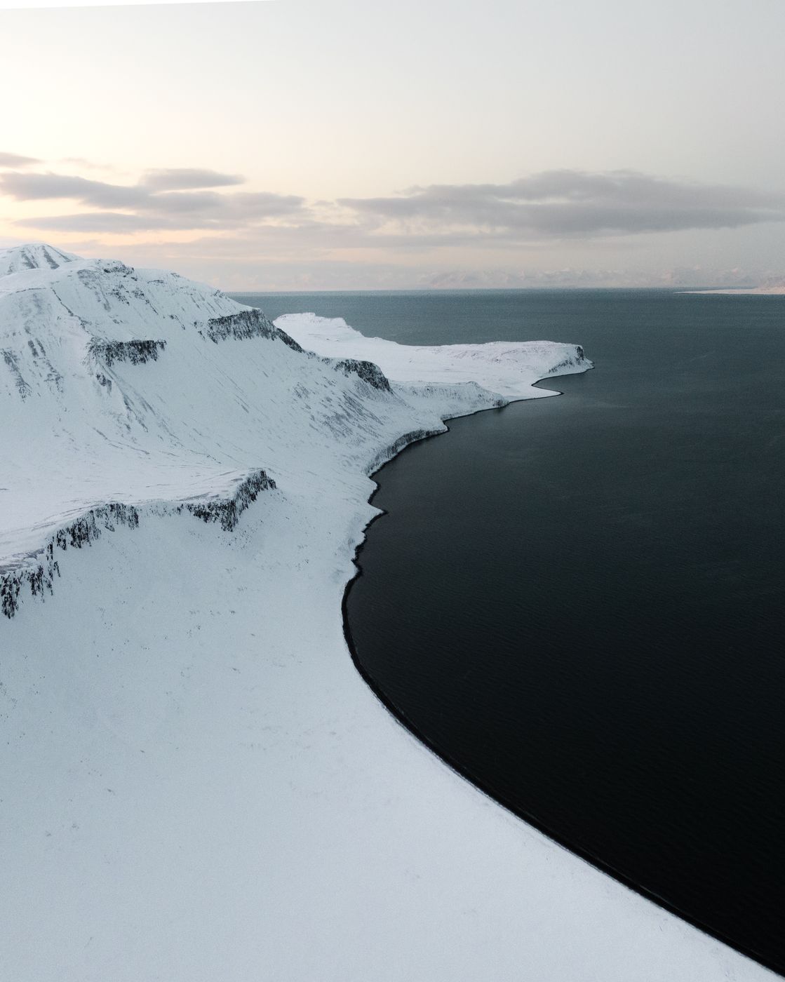 Coastline of Tempelfjorden, Svalbard & Jan Mayen Islands