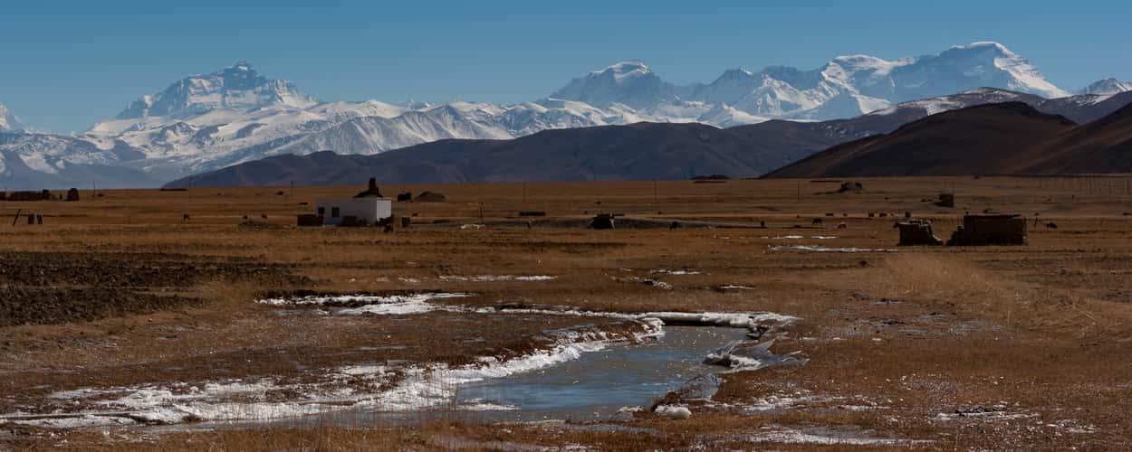 Everest, tibetan side.