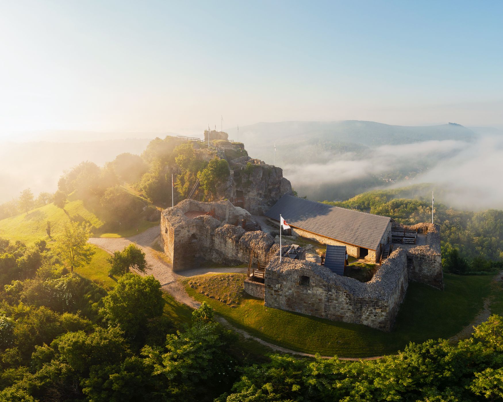 Fort of Sirok, Hungary