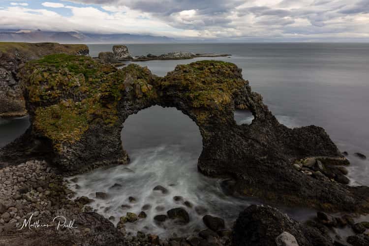 Gatklettur Stone Arch, Arnarstapi