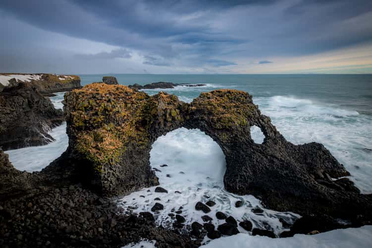 Gatklettur Stone Arch, Arnarstapi