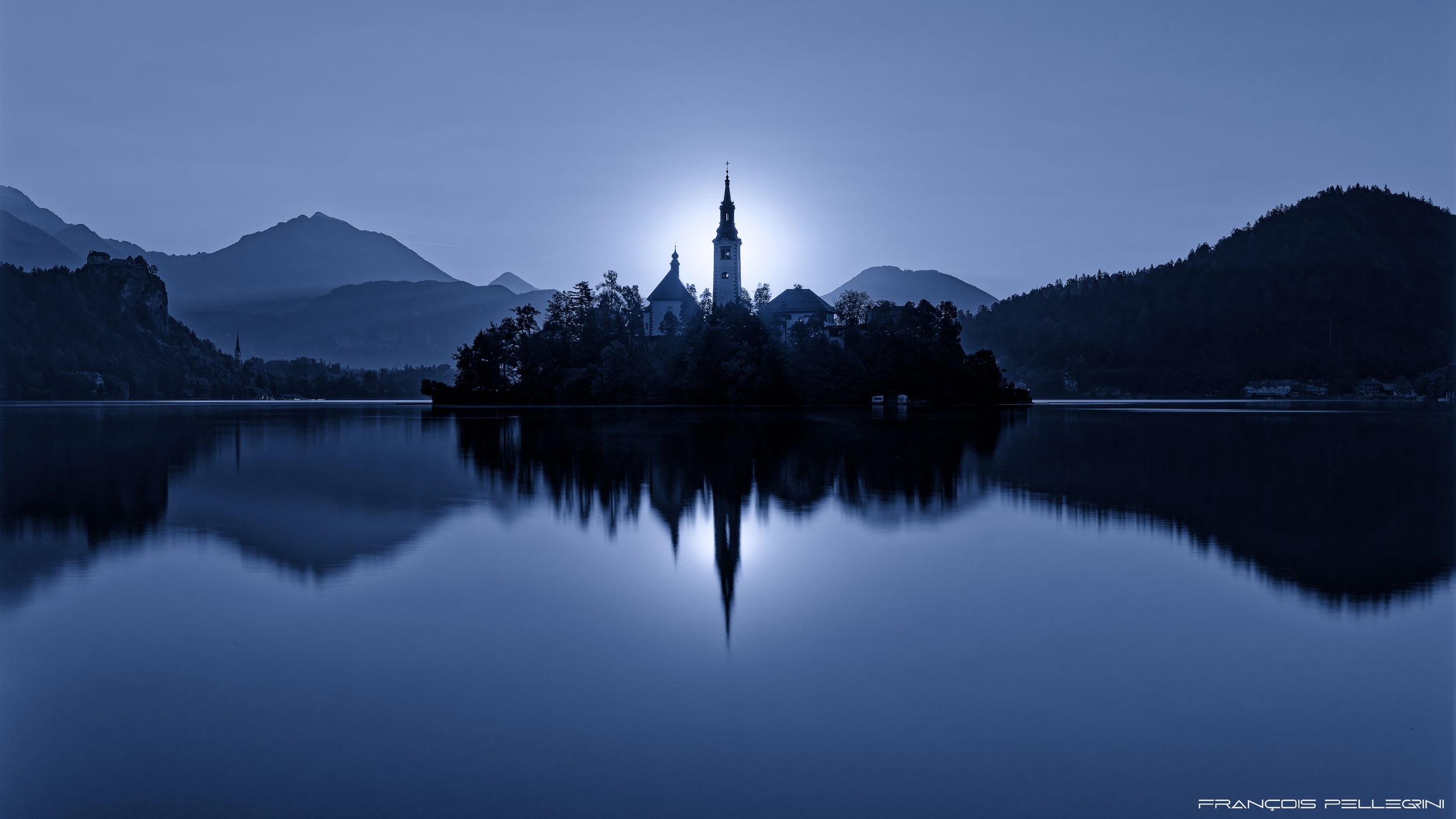Lake Bled, Julian Alps, Slovenia