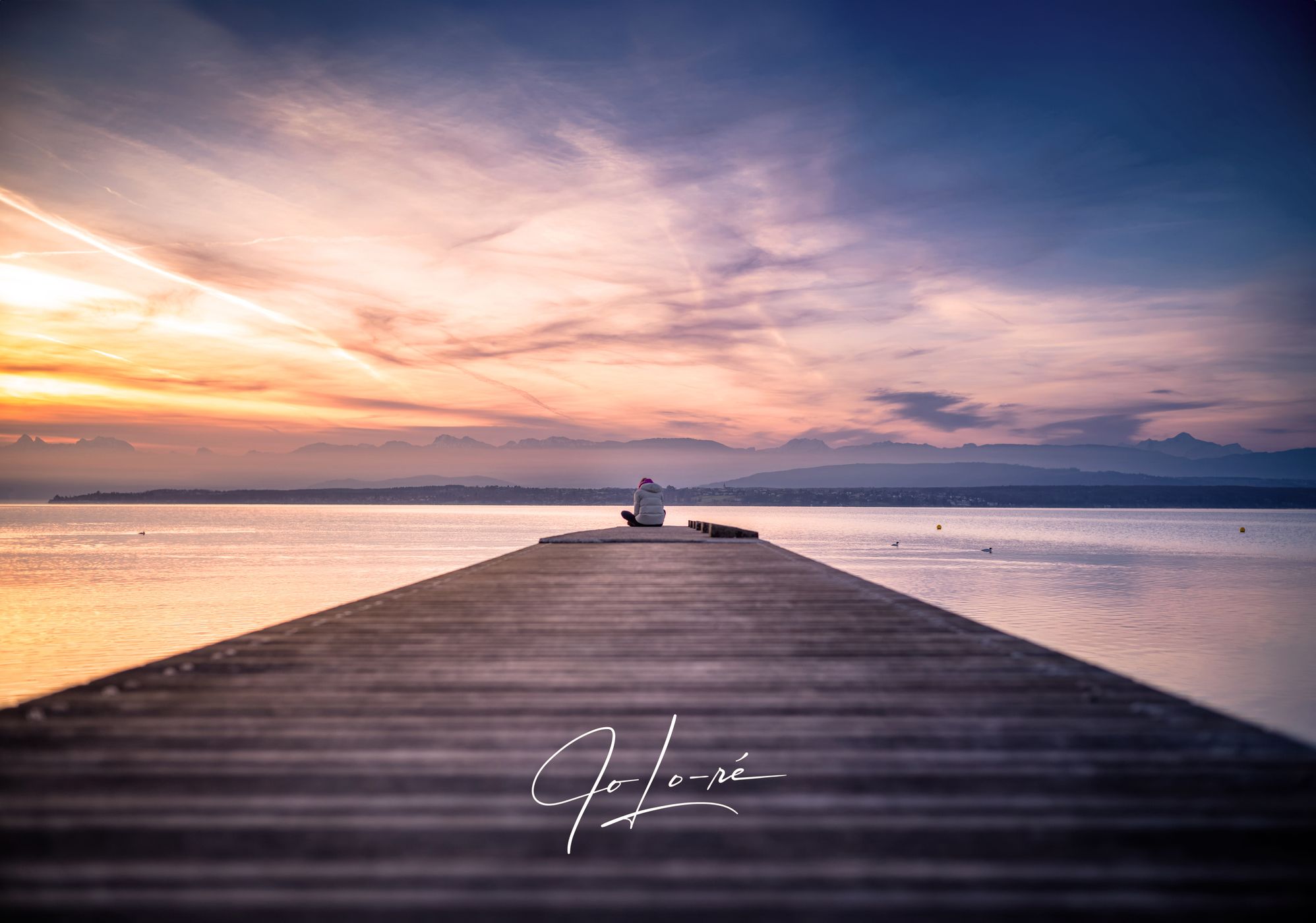 Leman lac, Geneva lac, Nyon, Switzerland