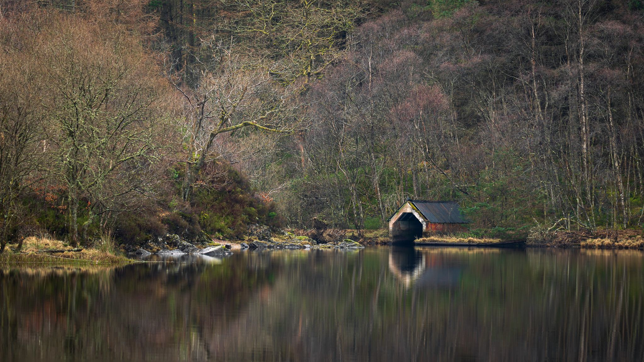 Loch Chon Boathouse, United Kingdom