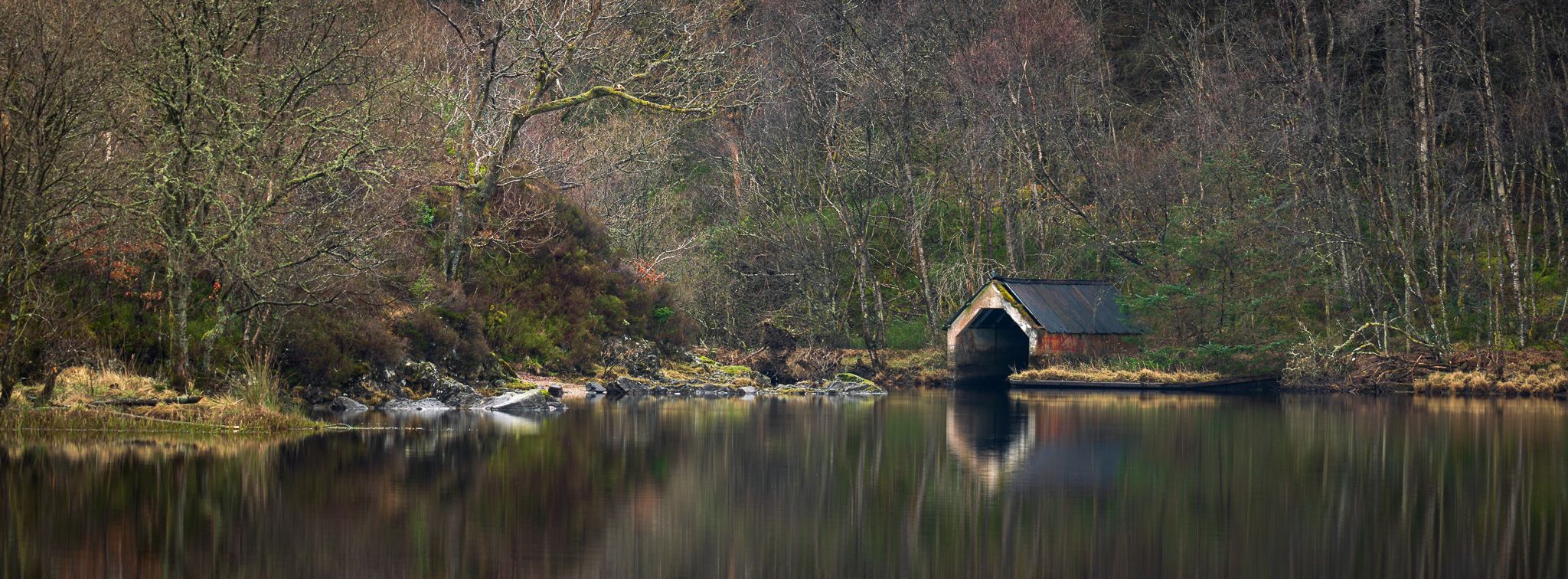Loch Chon Boathouse, United Kingdom