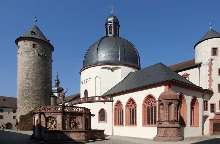 Marienkirche inside Festung Marienberg