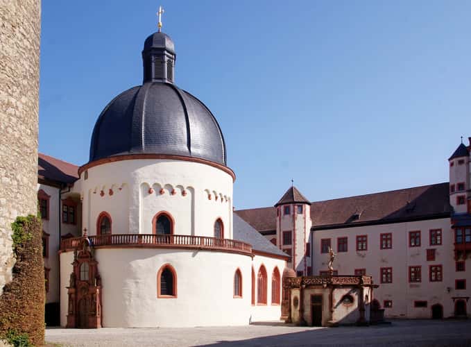 Marienkirche inside Festung Marienberg