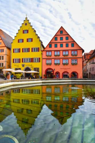 Market square in Rothenburg