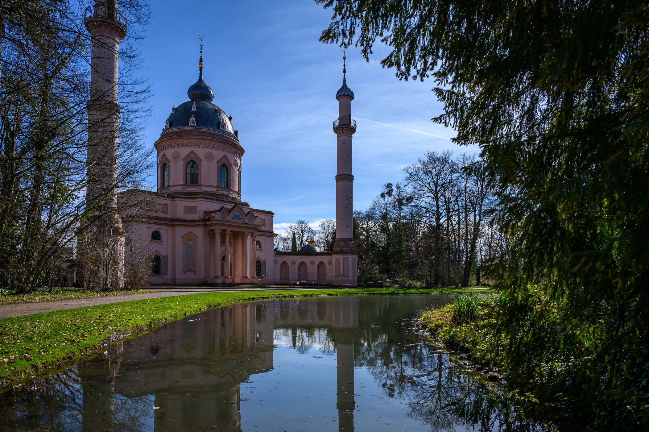 Moschee im Schlossgarten, Germany