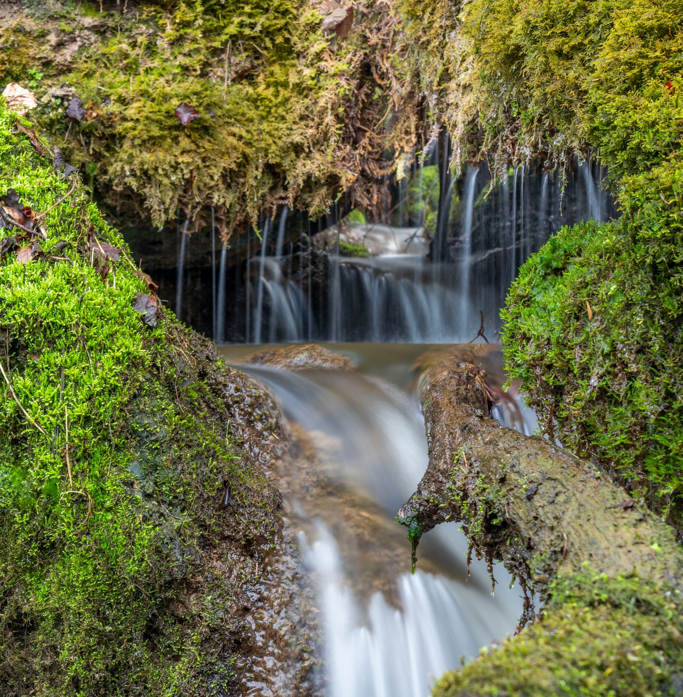 Oberelkofen Waterfall, Germany