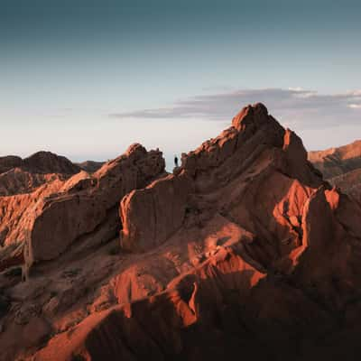 On The Dragon's Back - Shazka Canyon (Fairytale Canyon), Kyrgyz Republic