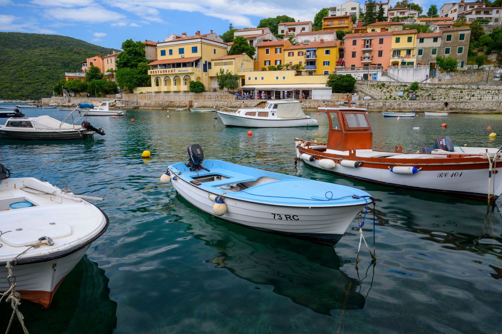 Port of Rabac, Croatia