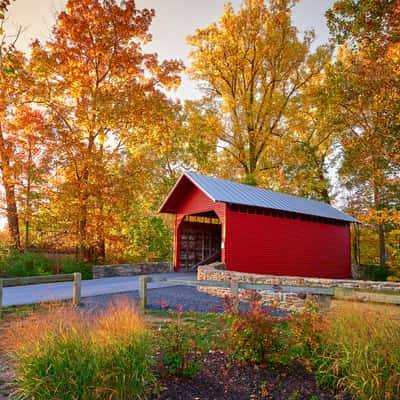 Roddy Road Covered Bridge, USA