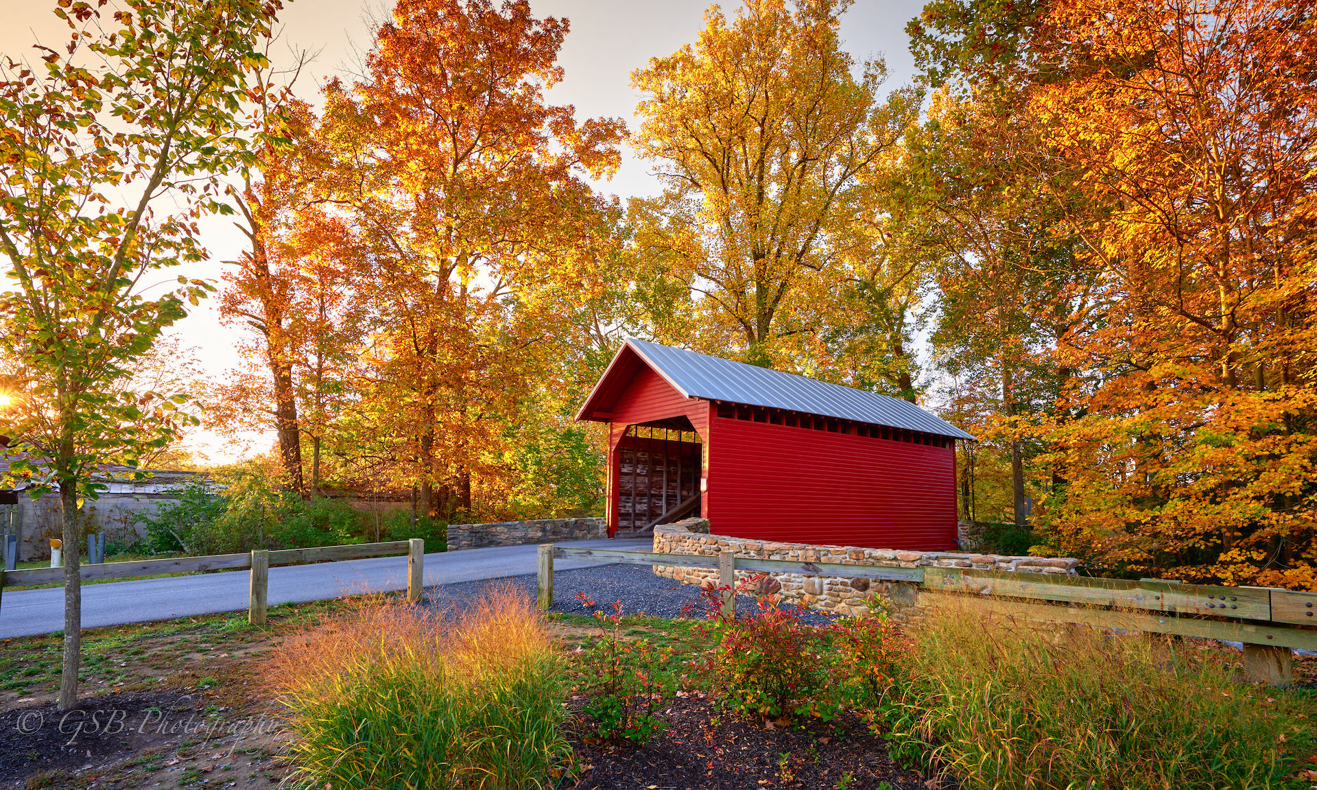 Roddy Road Covered Bridge, USA