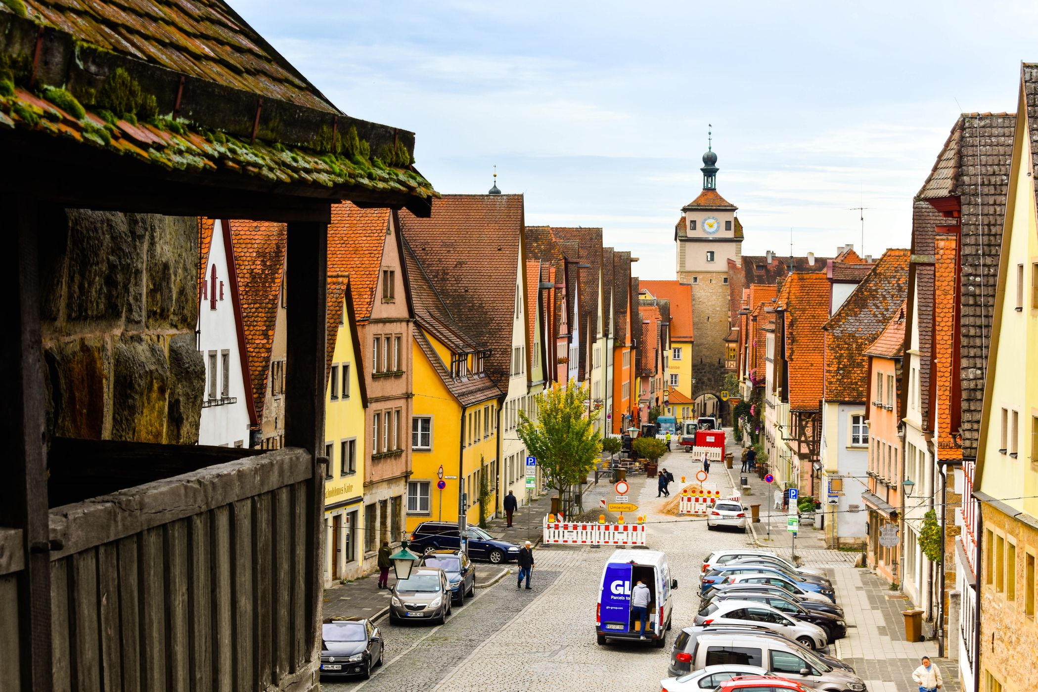 Rothenburg ob der Tauber City Wall, Germany
