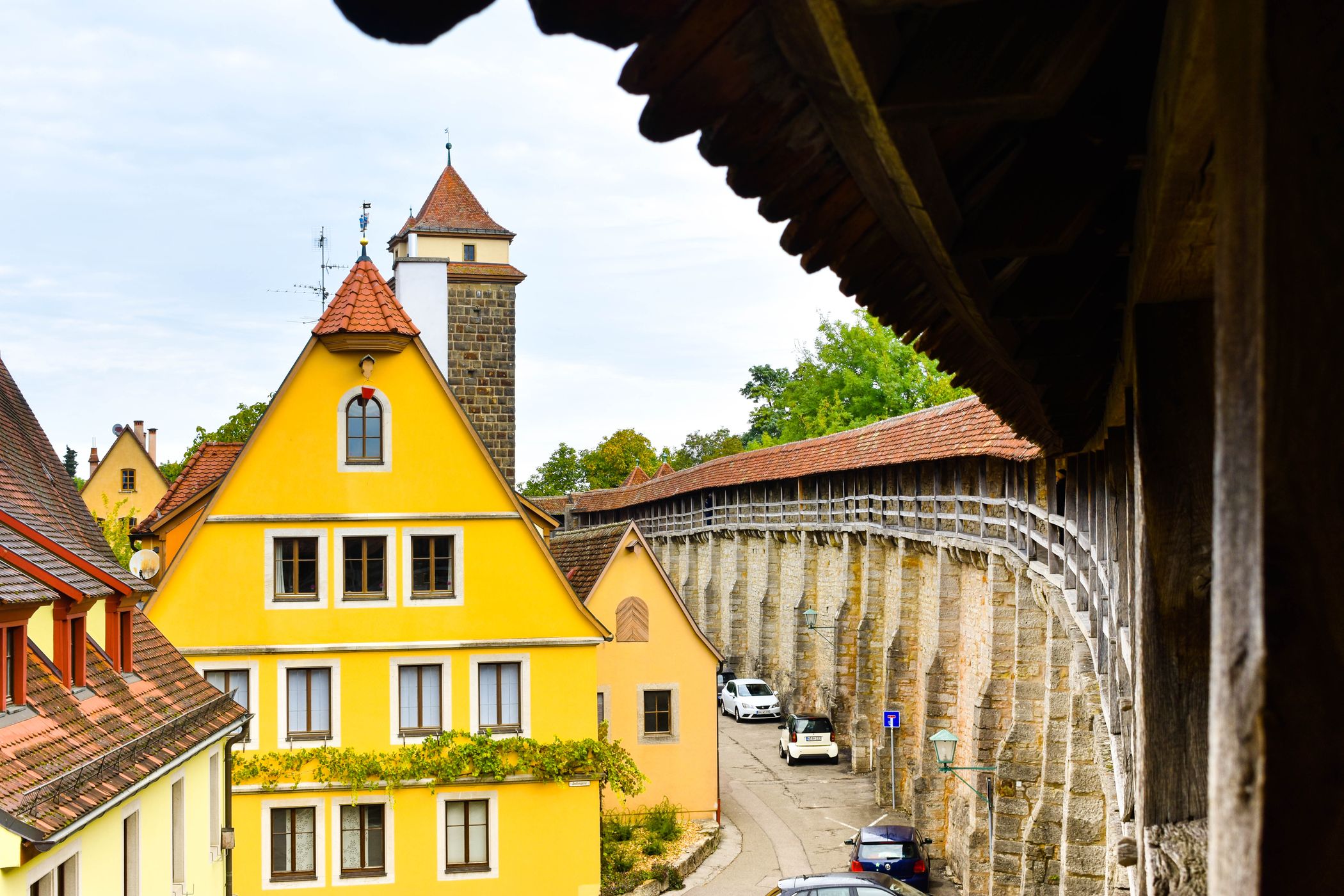 Rothenburg ob der Tauber City Wall, Germany