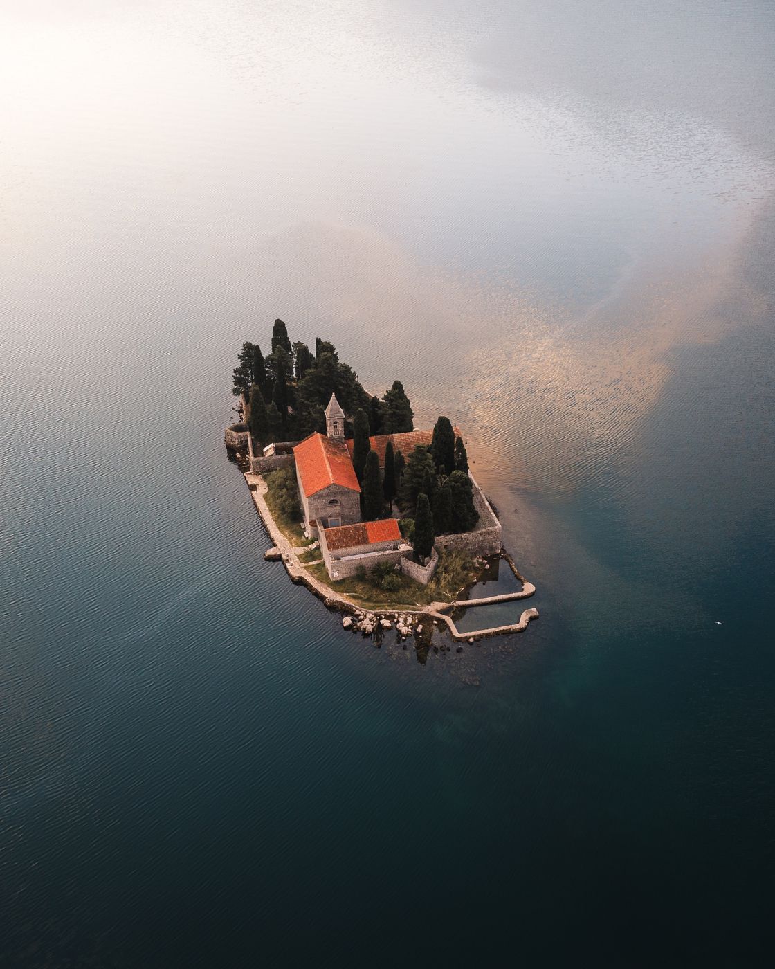 Saint George Catholic Monastery, Bay of Kotor, Montenegro