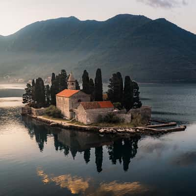 Saint George Catholic Monastery, Bay of Kotor, Montenegro