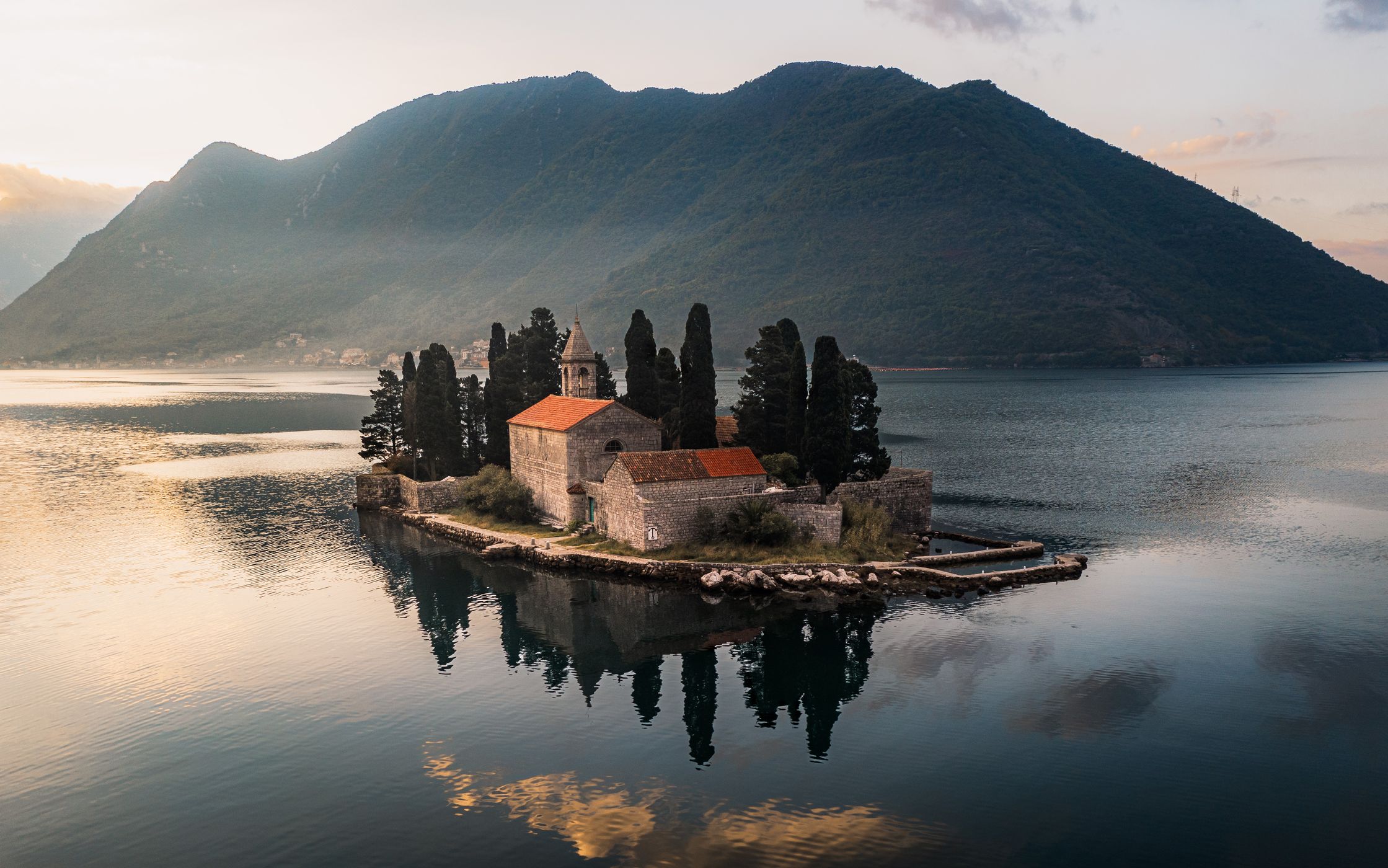 Saint George Catholic Monastery, Bay of Kotor, Montenegro
