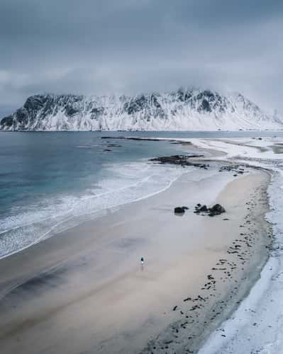 Skagsanden Beach, Lofoten