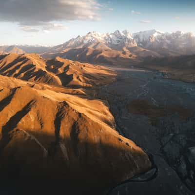 Southward View Down The River, Kyrgyz Republic