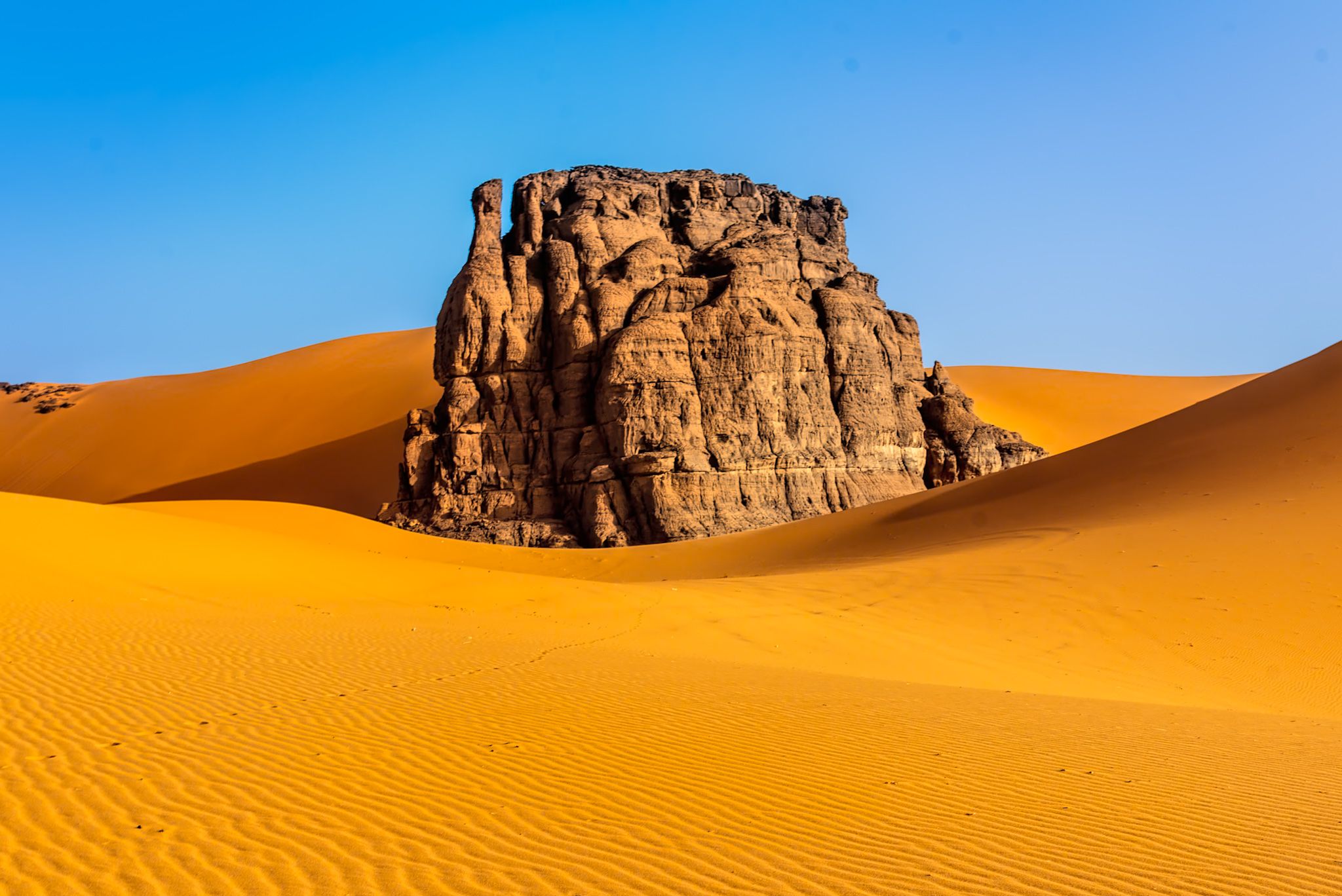 Tadrart rouge, Tassili, Algérie, Algeria