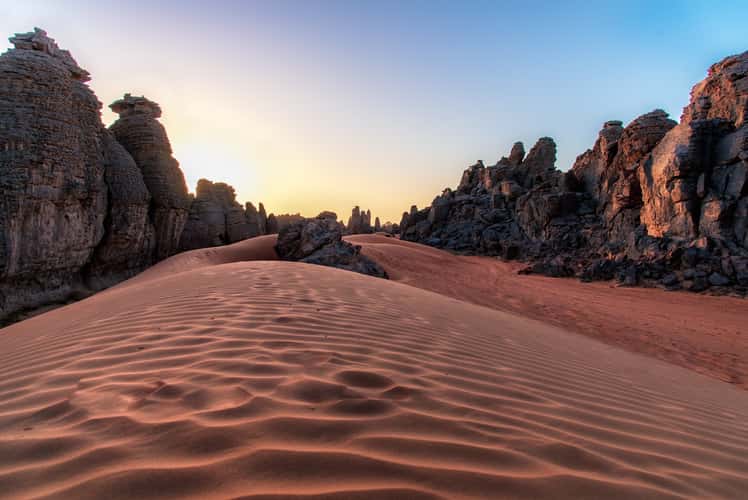 Tadrart rouge, Tassili, Algérie