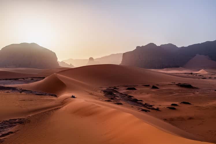 Tadrart rouge, Tassili, Algérie