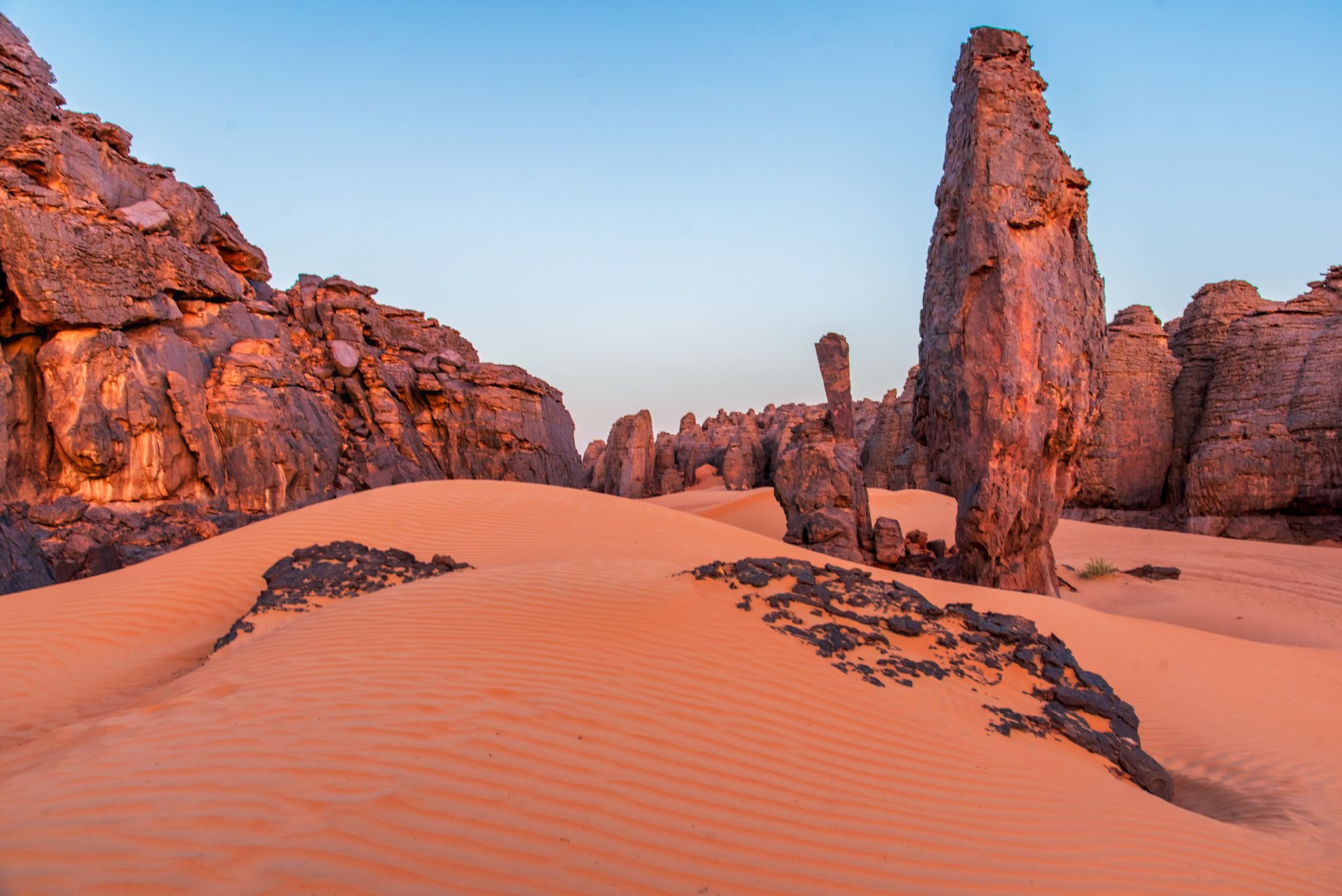 Tadrart rouge, Tassili, Algérie, Algeria
