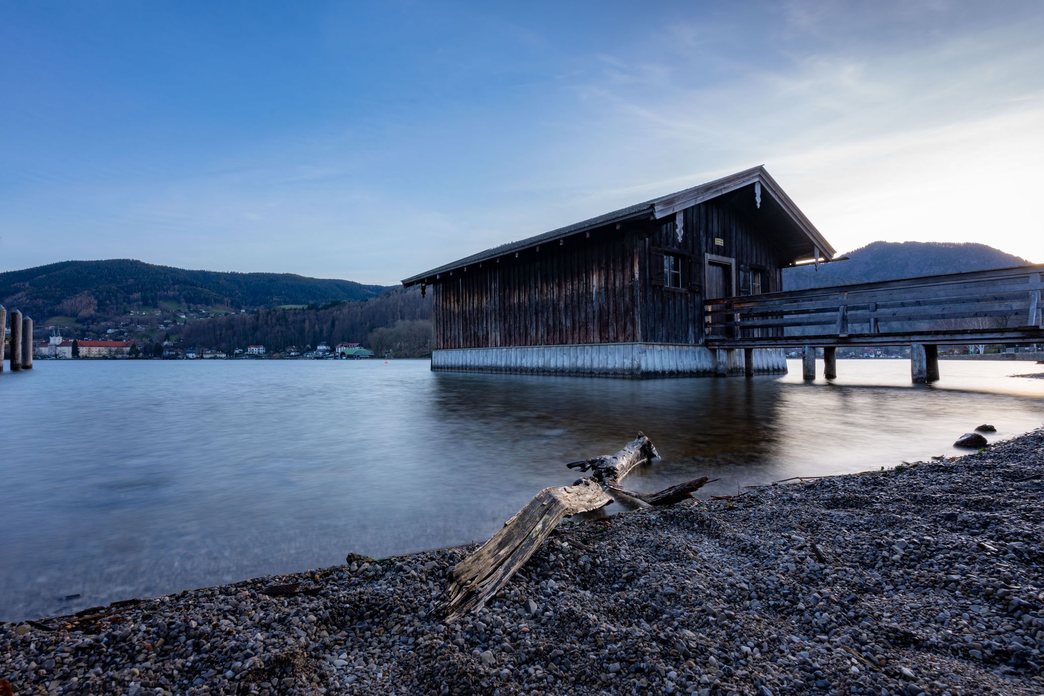 The Boathouse of Rottach, Germany