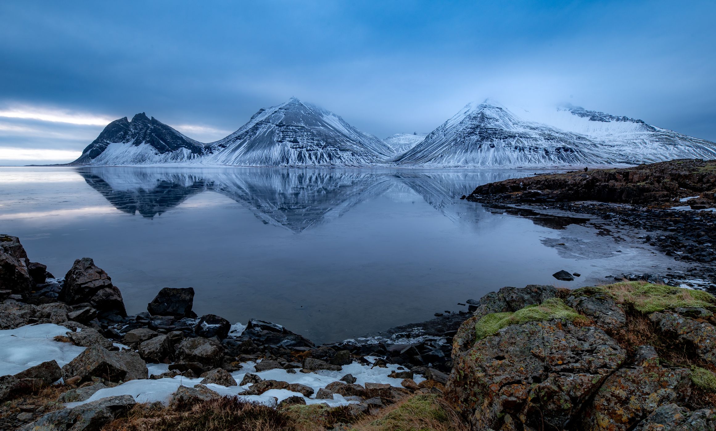 The other side of Klifatindur, Iceland