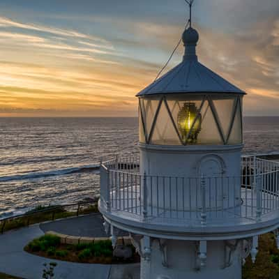 The top Warden Head Lighthouse, Ulladulla, NSW, Australia