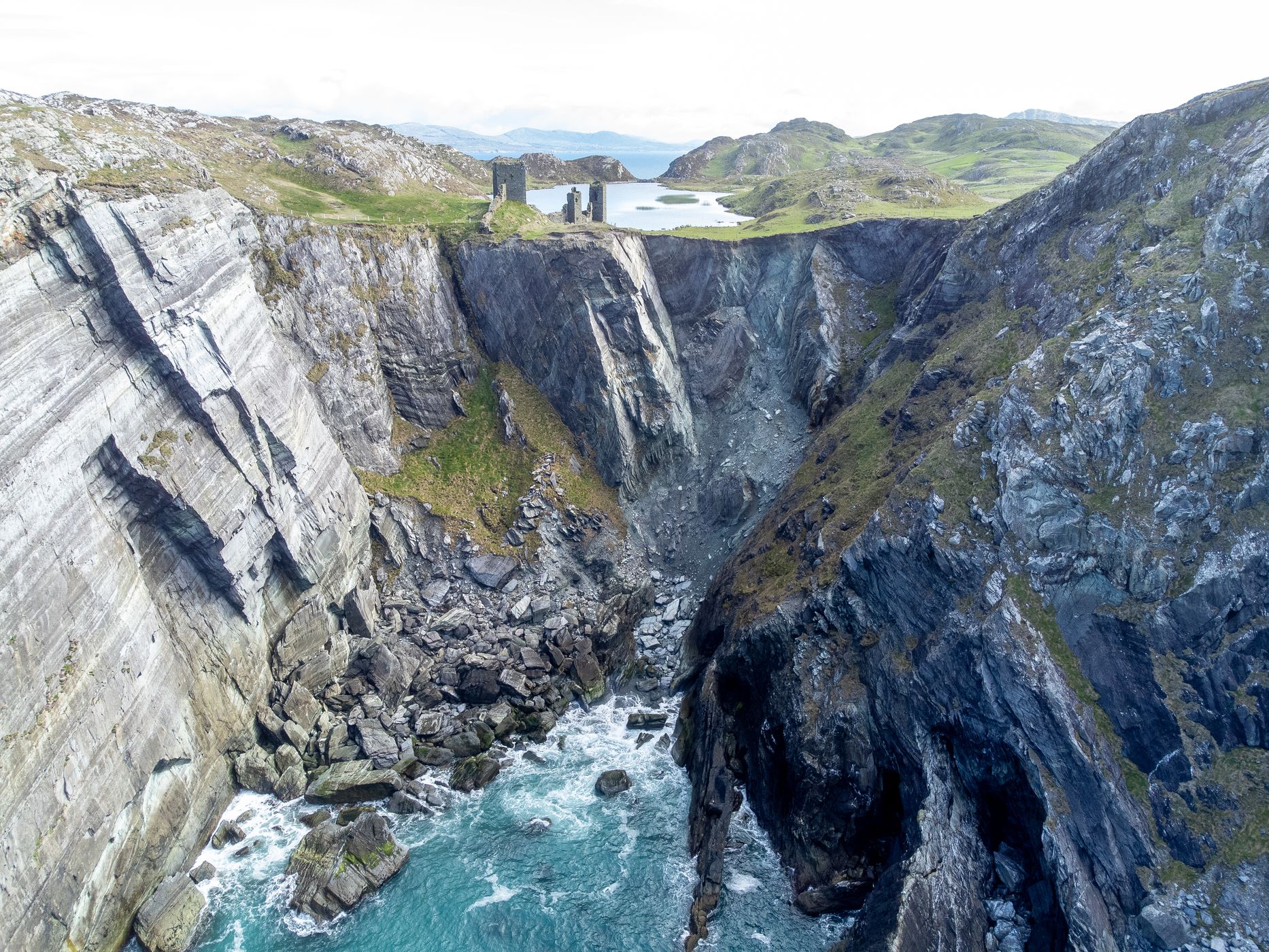 Three Castle Head (Dunlough Castle), Ireland