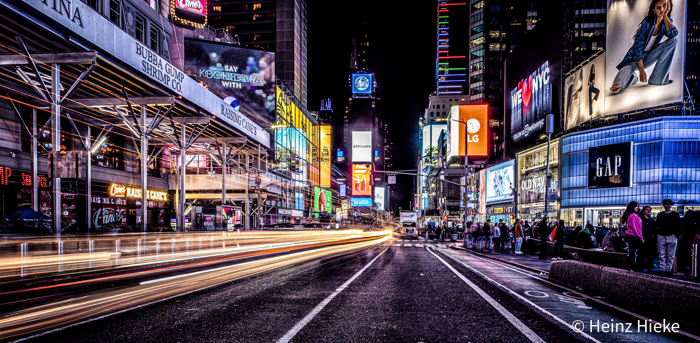Times Square just before dawn NY, USA