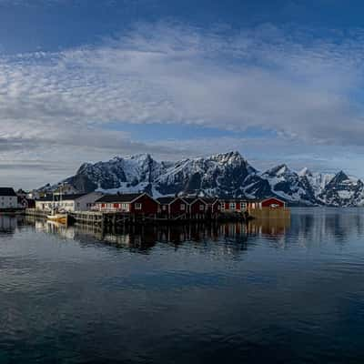 Triangle peak, Hamnøy, Norway