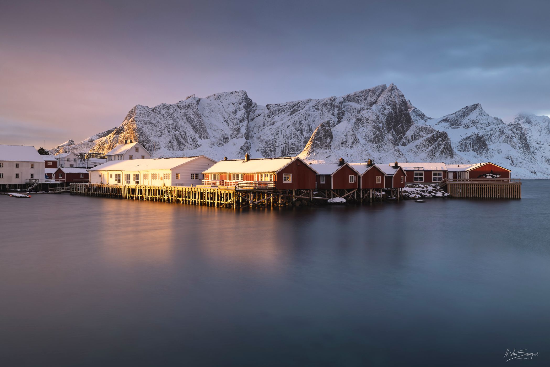 Triangle peak, Hamnøy, Norway