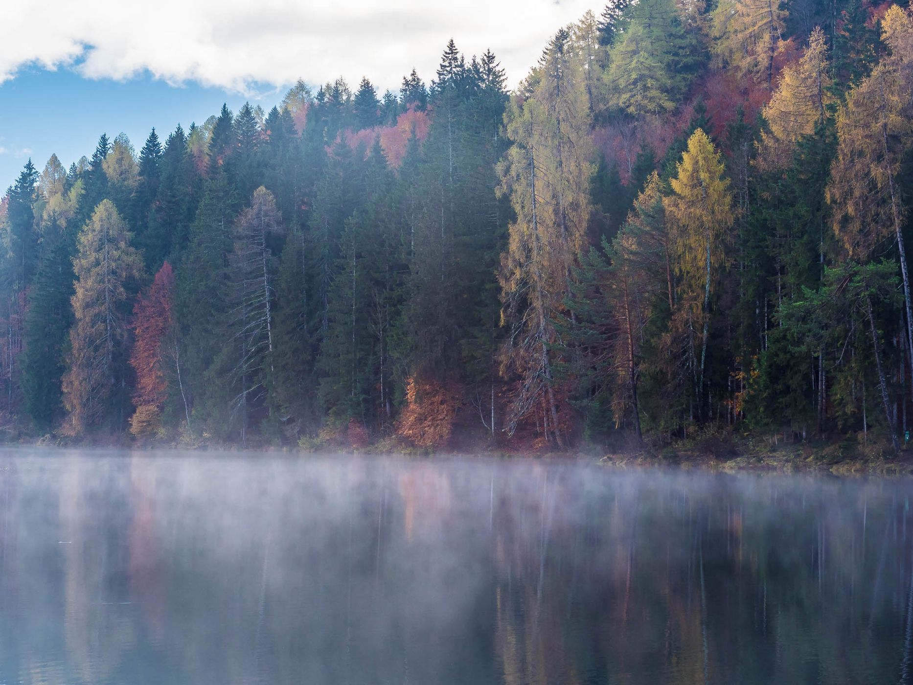 Tristachersee (Lake Tristach), Austria
