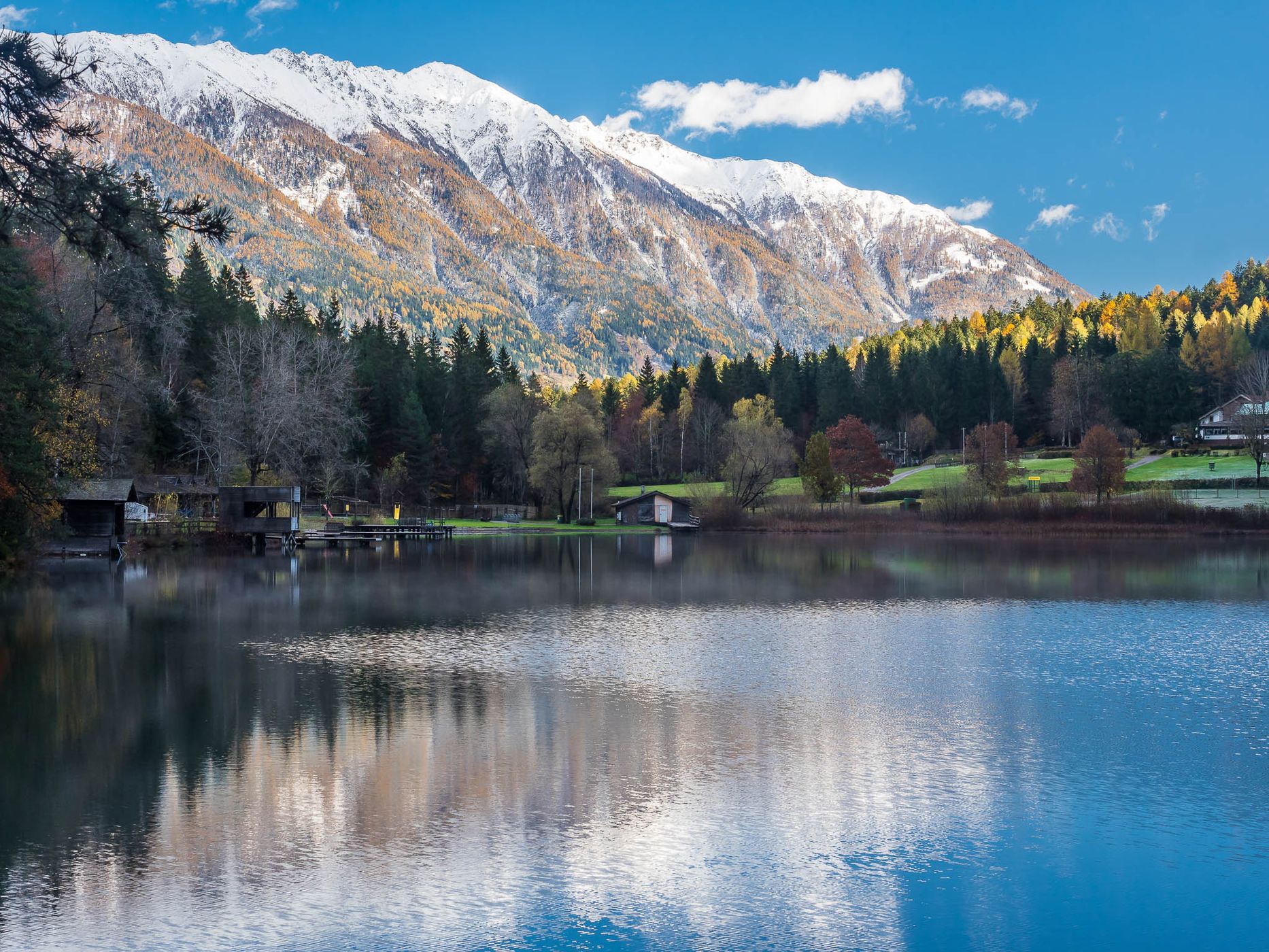 Tristachersee (Lake Tristach), Austria