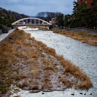 Ume Bridge, Kanazawa, Japan