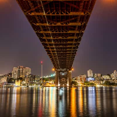 Under Sydney Harbour Bridge, Sydney Harbour, Sydney, Australia