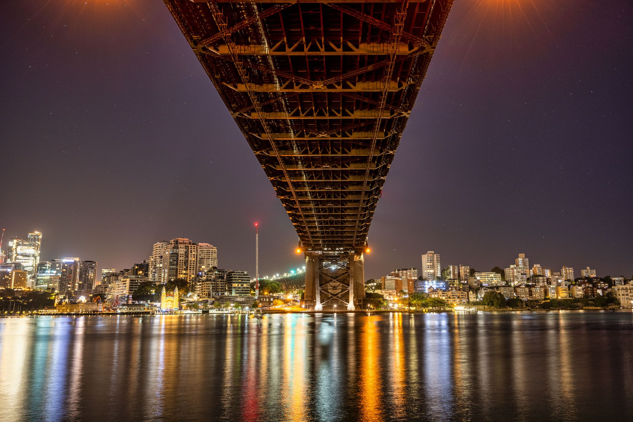 Under Sydney Harbour Bridge, Sydney Harbour, Sydney, Australia