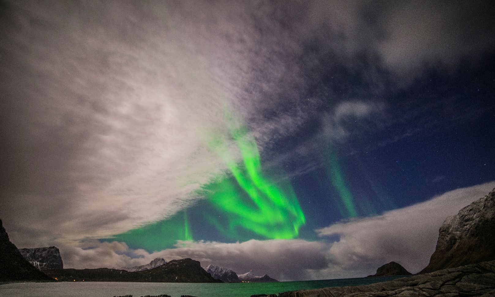 Haukland Beach, Lofoten, Norway