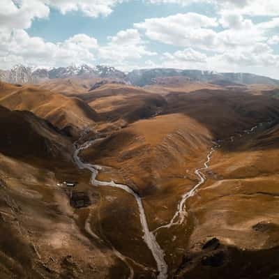 Valley On The Road To Kol-Suu, Kyrgyz Republic