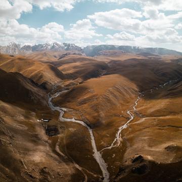 Valley On The Road To Kol-Suu, Kyrgyz Republic