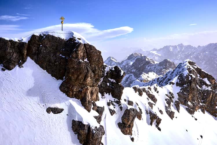 View from the Zugspitze