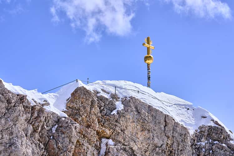 View from the Zugspitze