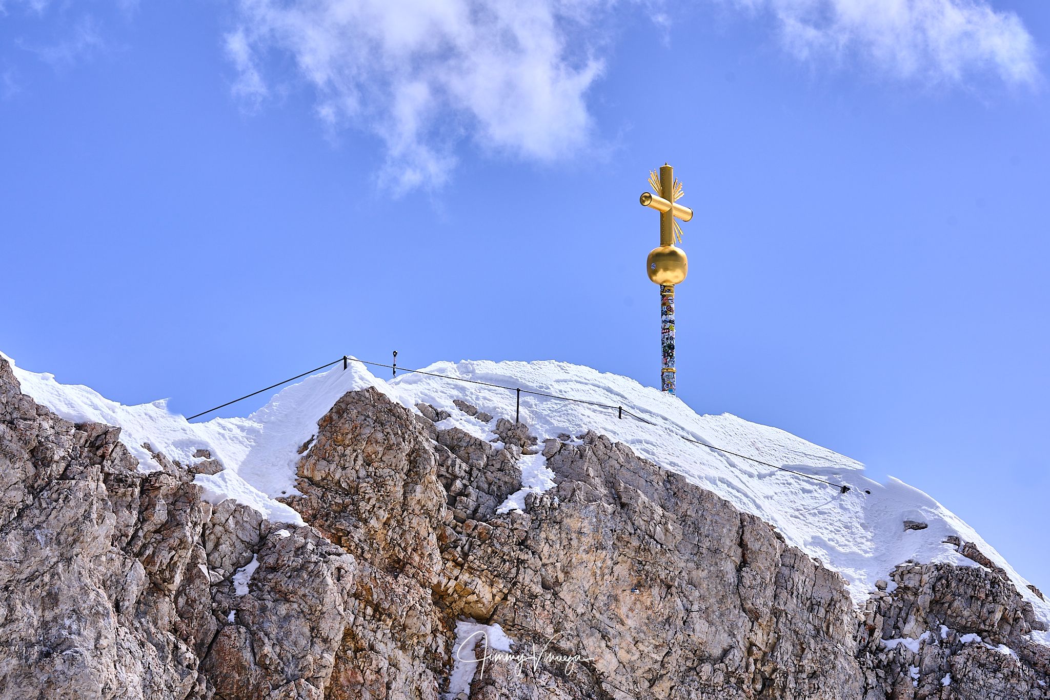 View from the Zugspitze, Germany