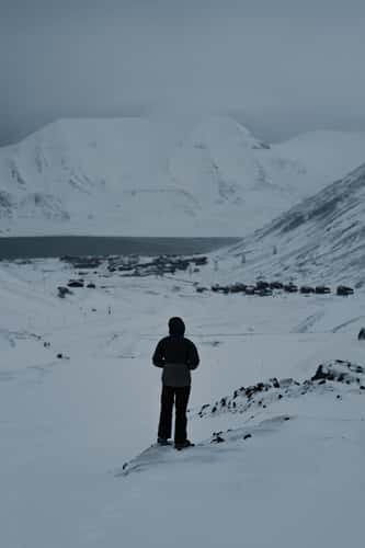 View Of Longyearbyen